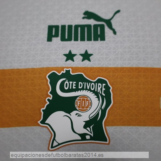 Nuevo Tailandia 2ª Jugadores Camiseta Costa De Marfil 2022 Blanco Baratas